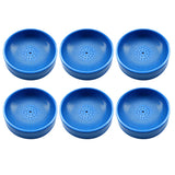 6 PCS Blue Pigeon Egg Nest Bowls Plastic Ventilated for Breeding