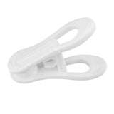 30 PCS Anti Slip Clips for Garments Socks Snacks Hanger Clips for Home White