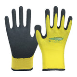 3 Pairs Gardening Gloves Rubber Coated Garden Gloves for Boys Girls