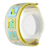 For Apple AirTag Anti Lost Wristband AirTag  Protective Holder Bracelet  for Kids Dinosaur Style