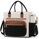 Insulated Lunch Bag Wide Opening Lunch Box for Work Picnic Beach Family