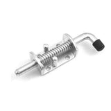 8 Pcs Spring Bolt Latches Galvanized Iron 1.2cm Diameter 16.5cm
