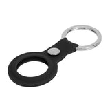 4Pcs Set Silicone AirTag Holder Anti Lost Protective Cover for Apple AirTag with Keyrings