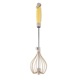 Semi-automatic Egg Beater Adjustable Stainless Steel Egg Mixer