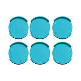 6Pcs Mug Organizers Cup Stackers Holders Blue