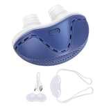 Electric Mini Noise Anti Snoring Device Sleep Apnea Stop Snore Aid Stopper Blue
