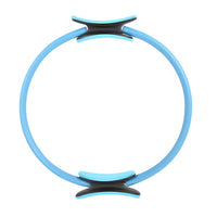 Pilates Ring Resistance Training Tool Yoga Exercise Magic Circle Grip Blue