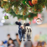 24 Days Animal Christmas Advent Calendar Collectible Funny Cow Set Blind Box