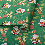 Christmas Craft Paper for Gift Wrapping Party Decor DIY Projects Green