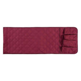 5-Pocket Sofa Armrest Organizer Remote Control Holder for Couch & Chair Wine Red