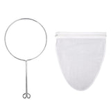 Reusable Mesh Filter Bags with Stainless Steel Frame for Nut Milk and Coffee