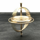 Metal Gyroscope Educational Fingertip Gyro Toy Speed Balance Spinning Top Gyroscope Gold