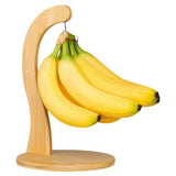 Wooden Banana Stand Holder Kitchen Fruit Storage Rack