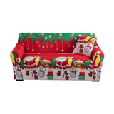Christmas Stretch Sofa Cover Lounge Slipcover Protector Couch Cover Style 3