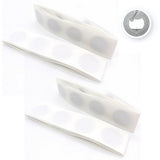 100 PCS Rewritable NFC Tag Stickers 13 Point 56MHz 180B Memory White 25mm