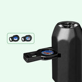 USB Powered Christmas Projector Light Moving Holiday Scene Projector with 4/10 Slides for Indoor Christmas Decorations