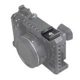 Cold Shoe Mount Adapter with 1/4" Thread Hole Cold Shoe Bracket for Camera DSLR Flash LED Light Monitor