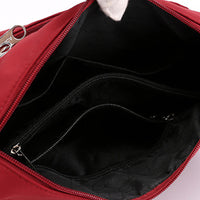 Women Shoulder Handbag Multi-Pocket Crossbody Purse Fashion Satchel Red