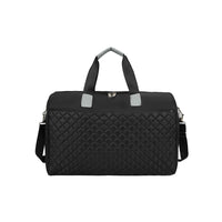 Women Large Travel Duffle Bag Carry-on Overnight Bag Weekend Travel Tote Bag Yoga Gym Bag Black
