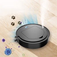 4‑in‑1 Smart Vacuum Cleaner Wireless Sweeping Robot with UV Cleaning Function Black