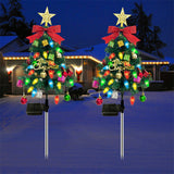 Christmas Tree Outdoor Solar Lights – Waterproof Yard Garden & Lawn Decoration Style 1