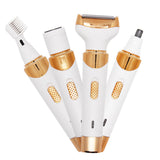 Womens Electric Shaver Four in One Hair Remover for Body Face Legs and Bikini
