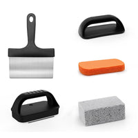 10 PCS Griddle Cleaning Kit For Blackstone Flat Top Grill Cleaning Kit Griddle Scraper for Home Use