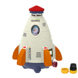 Rocket Sprinkler Toy Outdoor Water Toy White