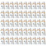 50PCS Christmas Candy Treat Bags Gift Wrapping Drawstring Bags for Holiday Parties Style 1