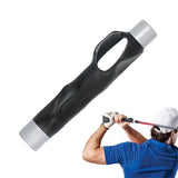 Golf Grip Trainer Attachment Trainer Beginner Outdoor Golf Swing Training Aid Grey