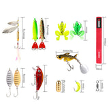 24pcs Blind Box Fishing Lure Set – Assorted Shapes and Sizes with Gift Box
