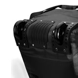 90L Oxford Rolling Travel Duffle Bag Foldable 3 Carry Modes