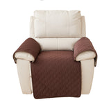 3Pcs Set Non Slip Recliner Chair Covers Couch Covers Pet Protector Slipcovers Coffee