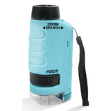 60X-120X Pocket Microscope Portable Handheld Miniscope Blue