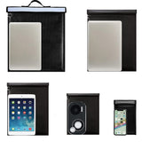 5Pcs Fireproof Faraday Bags For Phones Laptops Tablets With Handle