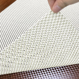 Non-Adhesive Drawer and Shelf Liner for Cabinets Beige