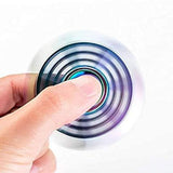 3PCS Rainbow Alloy Fidget Spinner Tri-Wing Hand Spinner Toy