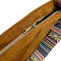 Zipper Tote Bag for Women Shoulder Bags with Adjustable Strap for Work School Shopping Travel Brown