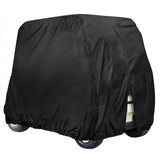 Oxford Golf Cart Cover – Waterproof Dustproof Protector for 2- or 4-Passenger Carts