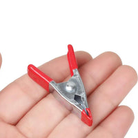 10 Pcs Set Spring Clamps Heavy Duty Metal Spring Clamps for Wood Fabric Working
