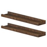 2PCS Vinyl Wall Display No Drill for Record CD Storage and Display Shelf
