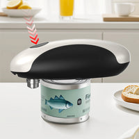 Electric Can Opener Portable Side Automatic Can Opener for Seniors