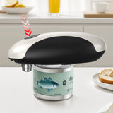 Electric Can Opener Portable Side Automatic Can Opener for Seniors