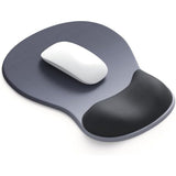 Ergonomic Wrist Rest Mouse Pad for Office Home Gaming Use Blue