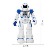 RC Smart Robot Toy for Kids Gesture Sensing Robot Singing Dance Talking Robotic Toy Blue