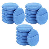 18 PCS Car Wax Applicator Pad 5 Inch Foam Microfiber Applicator Pad for Car Buffing