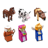 Nativity Advent Calendar 24-Day Building Block Set Christmas Countdown Calendar