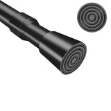 2Pcs Expandable Curtain Rod No Drilling Tension Rod for Shower Door Wardrobe Curtains