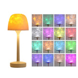 Shower Lamp Sets with 16 Color Ocean Wave Projector Rechargeable LED Light