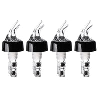 4Pcs 30ml Liquor Dispenser Shot Bottle Pourers Spirit Nip Measure Wine Barware Tool